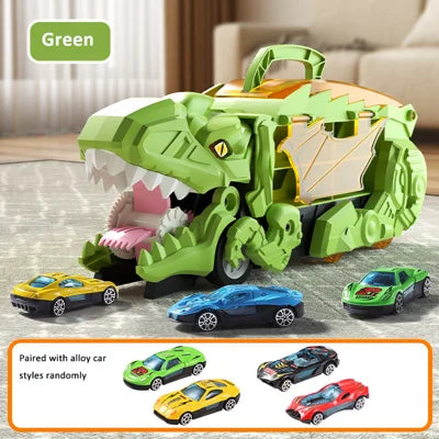 🚗 Transport Dinosaur Truck with Foldable Sliding
